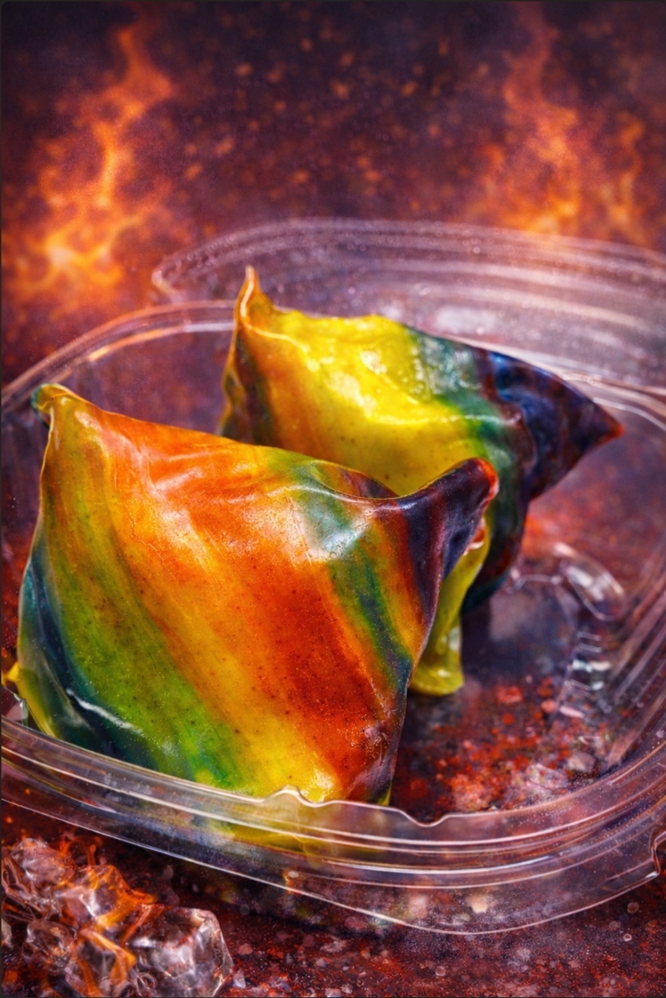 Fruit Roll Up Ice Cream Bars